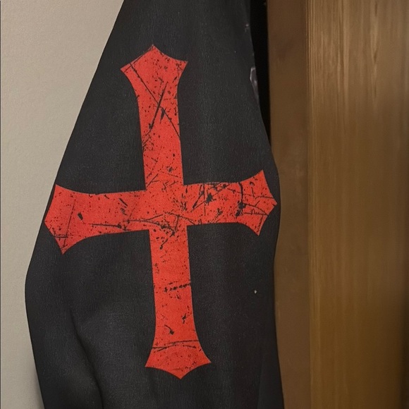 “Warrior Of Christ” Christian Graphic Hoodie - Picture 3 of 4